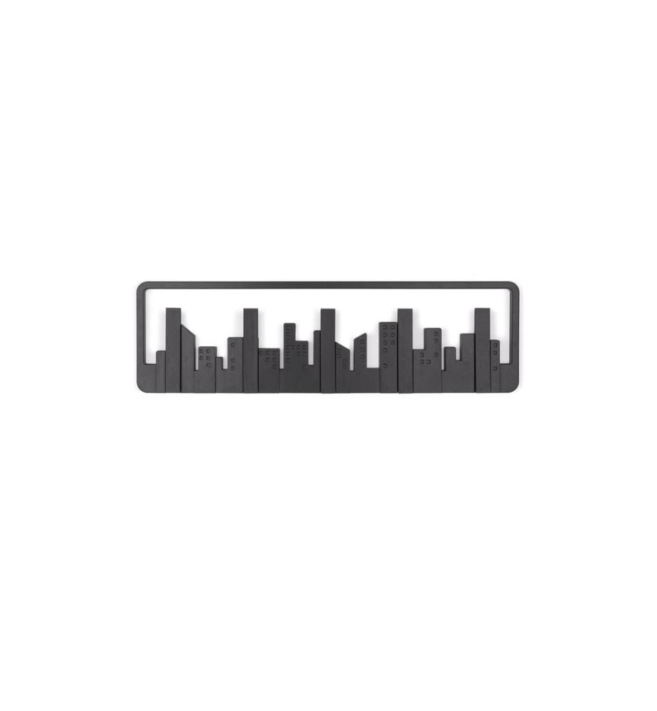 UMBRA - Wandgarderobe Skyline 50 cm, Schwarz