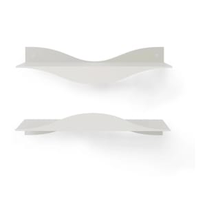 Umbra Étagère murale Surf lot de 2, 43 x 18 x 10 cm, Sable