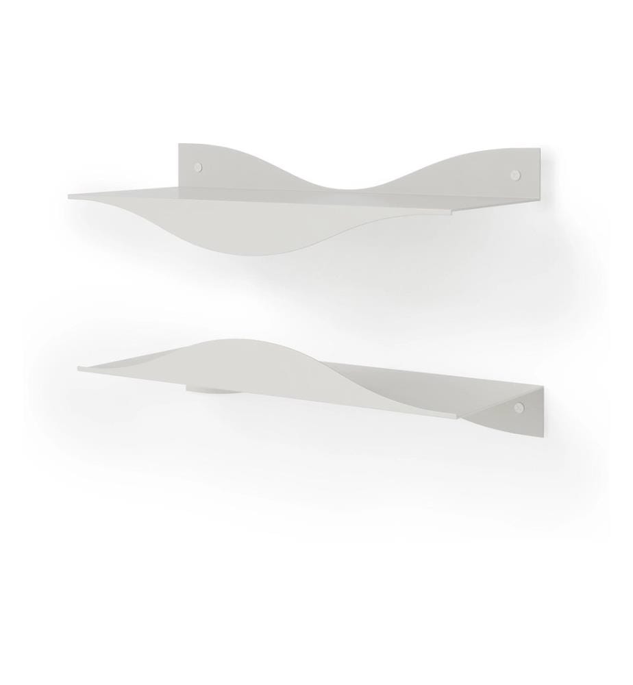 Umbra Étagère murale Surf lot de 2, 43 x 18 x 10 cm, Sable
