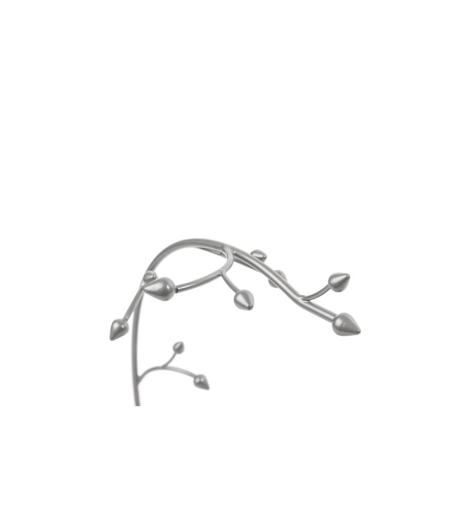 Porte-bijoux Umbra Orchid en métal, Gris