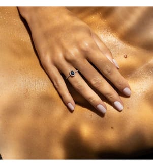 Ring Courtoisie - Weissgold 375/1000