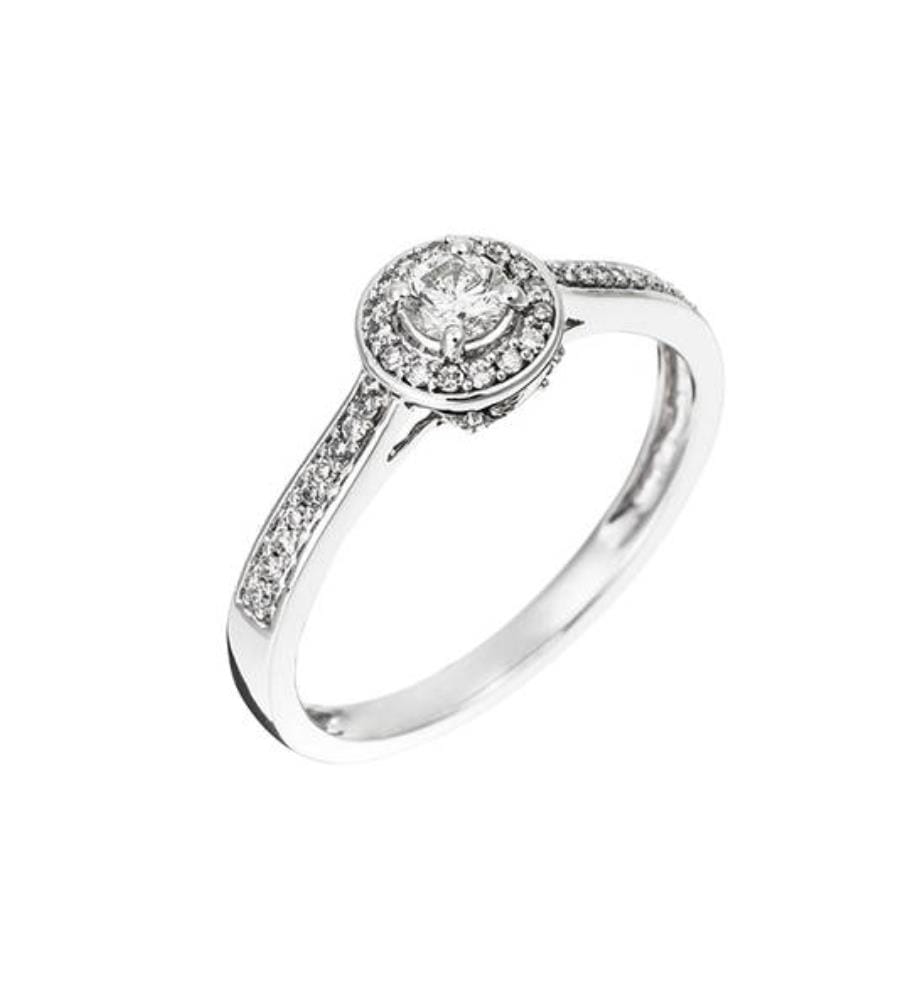 Ring Brillant Somptueux - Weissgold