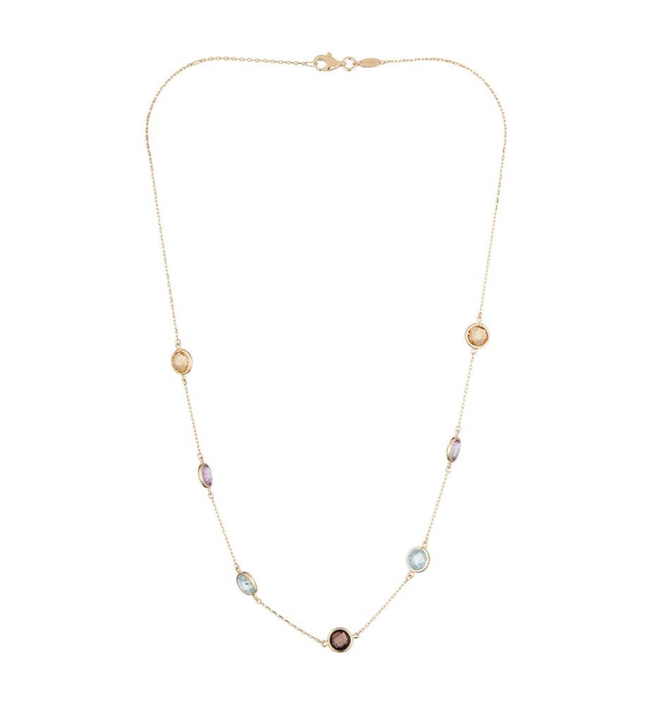 Halskette Coloured Gelbgold 375/1000