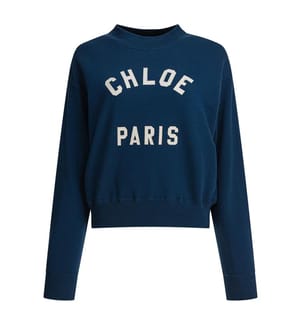Sweatshirt avec logo - Bleu