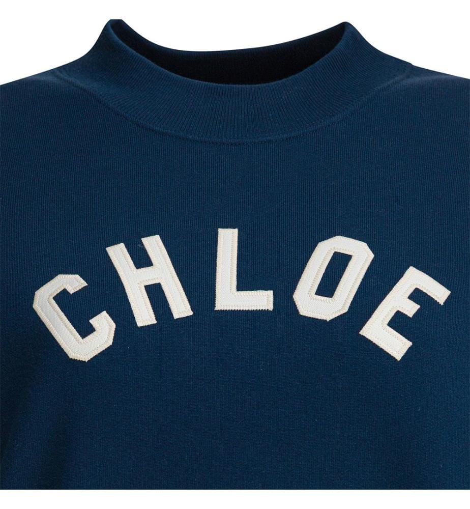 Sweatshirt avec logo - Bleu