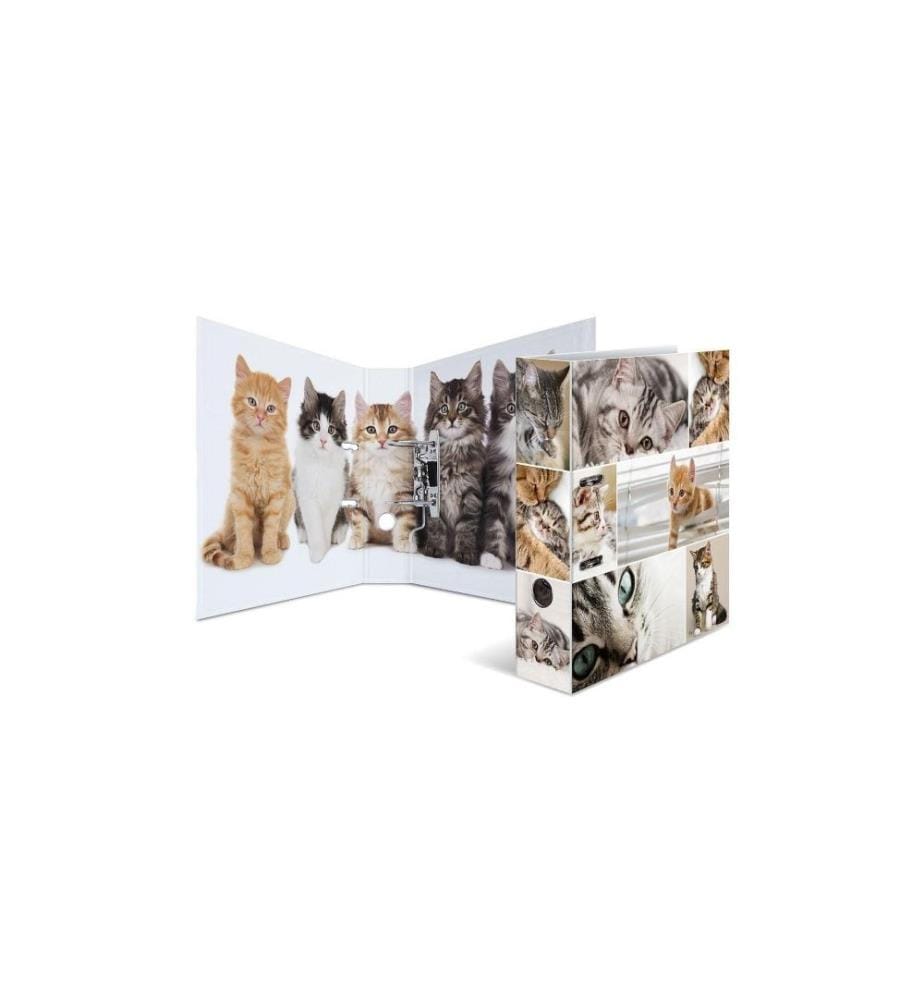 HERMA - Dossier Katzen 7 cm, Mehrfarbig