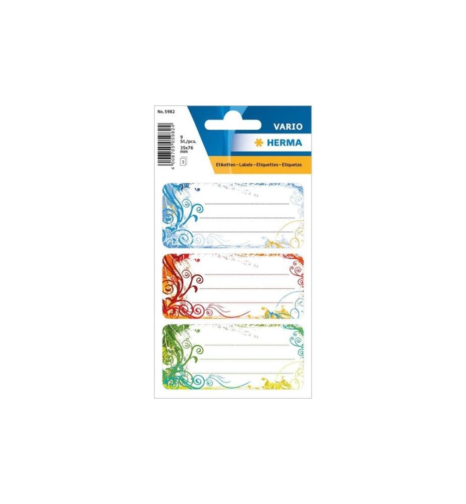 HERMA - Stickers Étiquettes scolaires Spirit