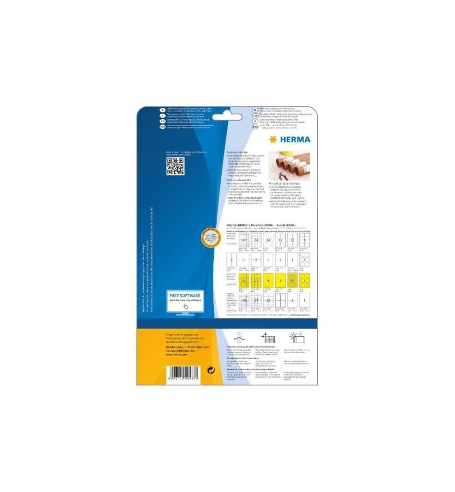 HERMA - Outdoor-Etiketten 9533 99.1 x 42.3 mm, 120 Etiketten