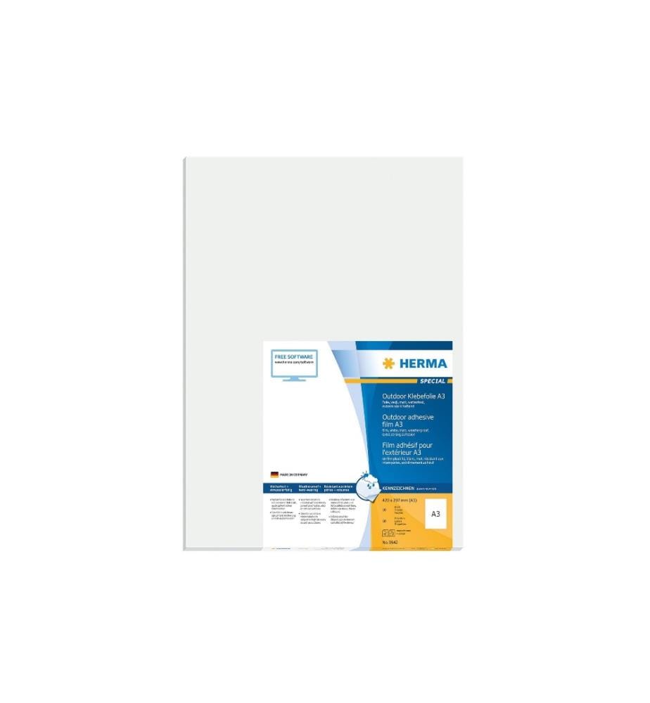 HERMA - Outdoor-Etiketten 9542 297 x 420 mm, 10 Etiketten