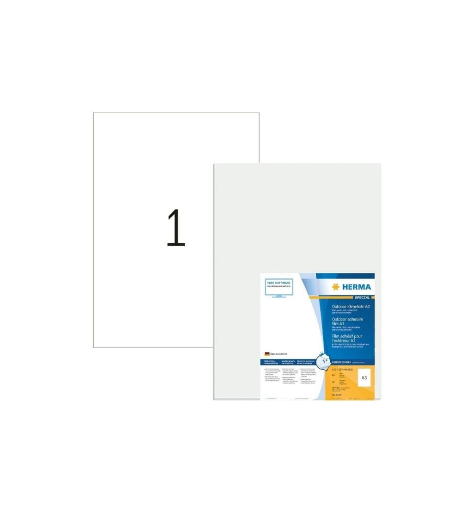 HERMA - Outdoor-Etiketten 9544 297 x 420 mm, 40 Etiketten