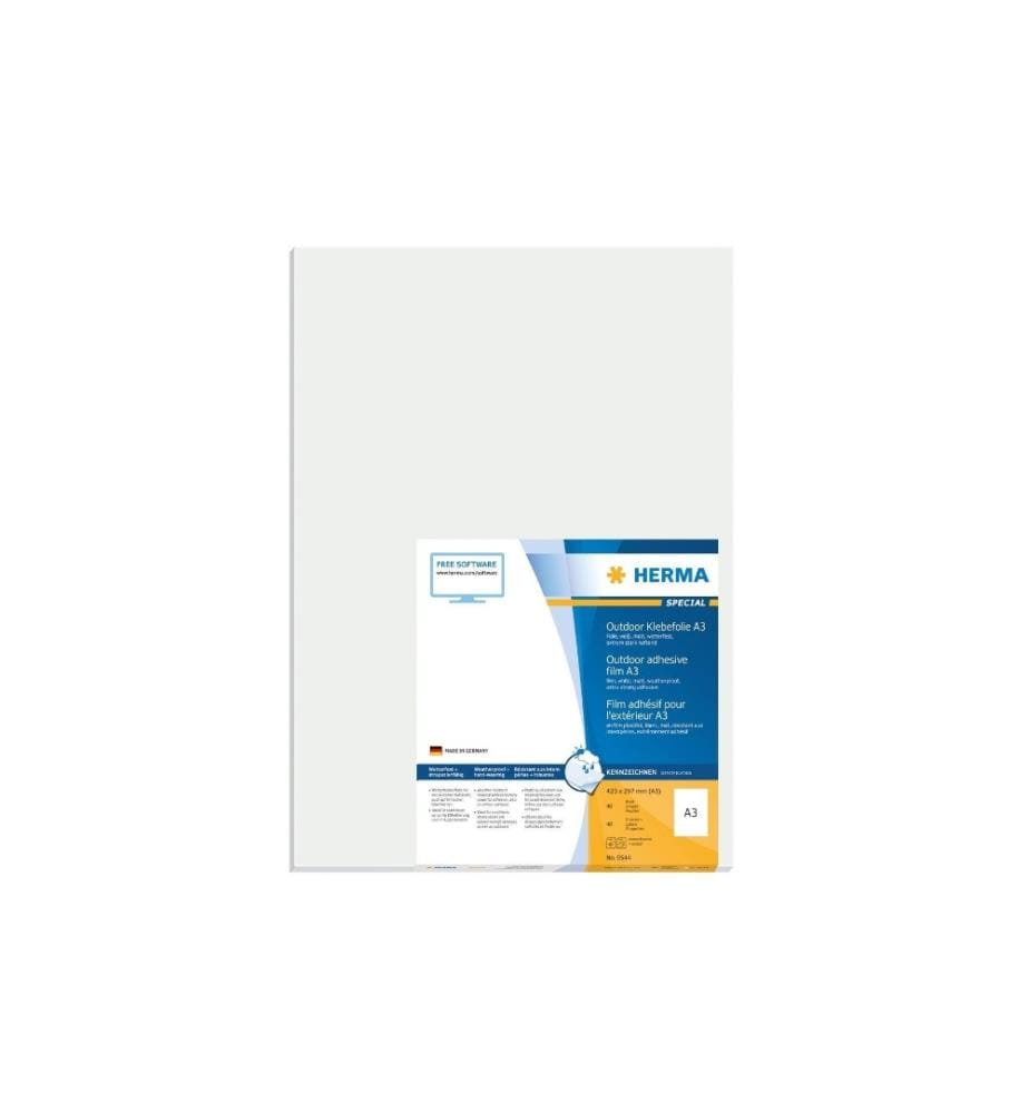 HERMA - Outdoor-Etiketten 9544 297 x 420 mm, 40 Etiketten