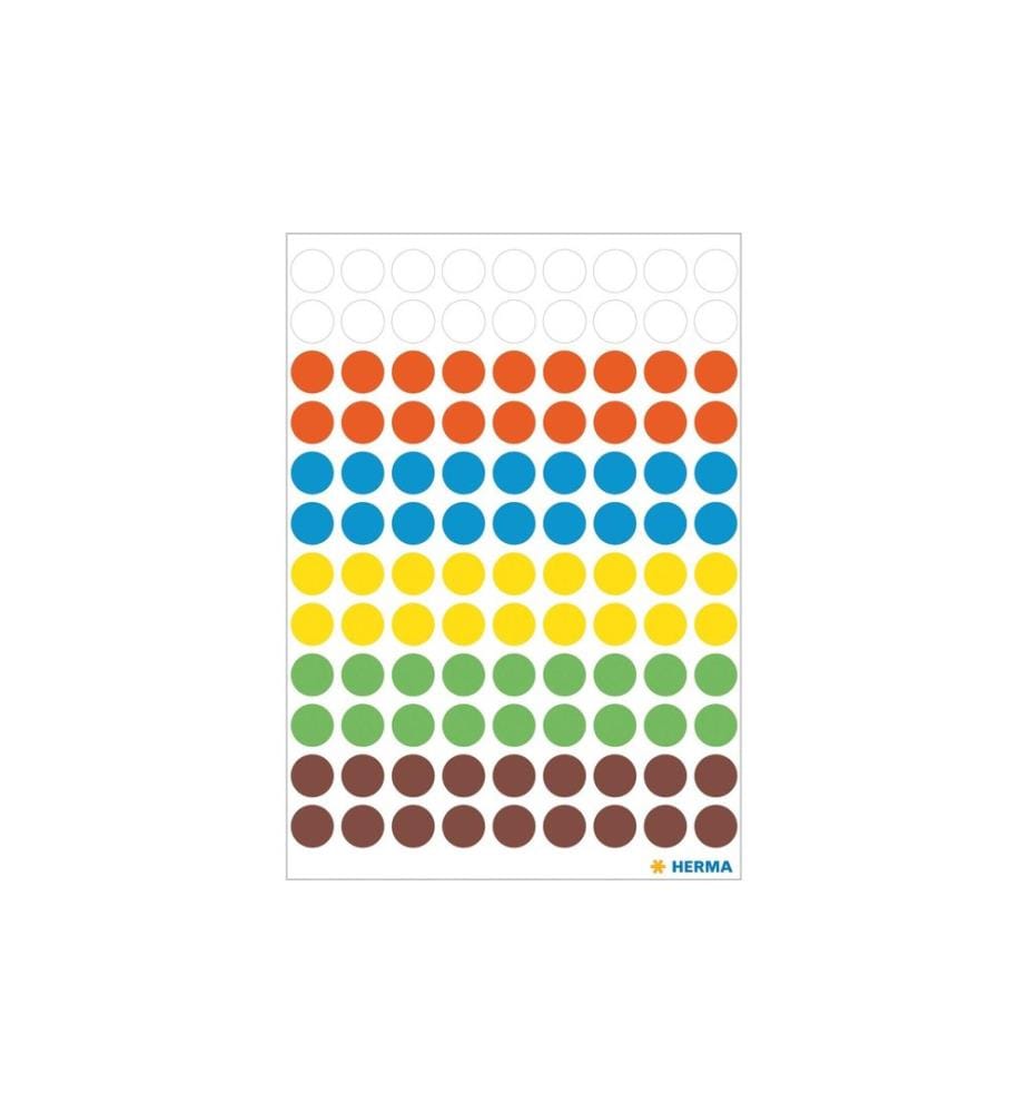 HERMA - Stickers Klebepunkte Vario Ø 8 mm, 540 Etiketten