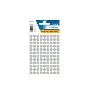 HERMA - Stickers Klebepunkte Vario Ø 8 mm, Grau