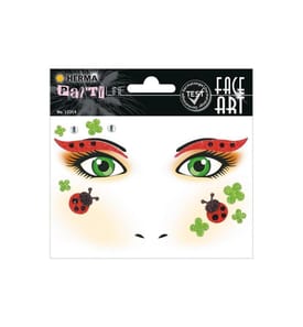 HERMA - Stickers Tattoos Face Art Marienkäfer, 1 Stück