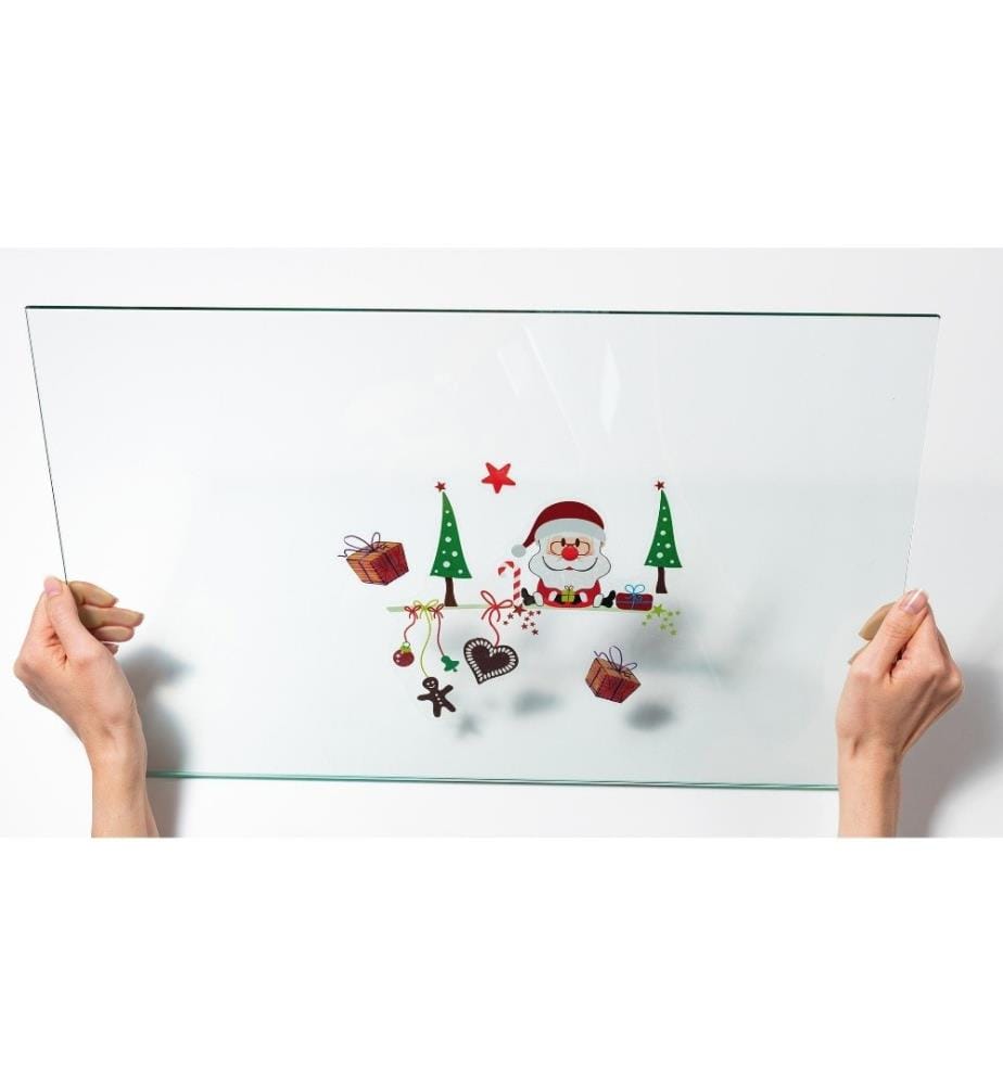 HERMA - Stickers Image pour fenêtre La joie de Noël 1 feuille