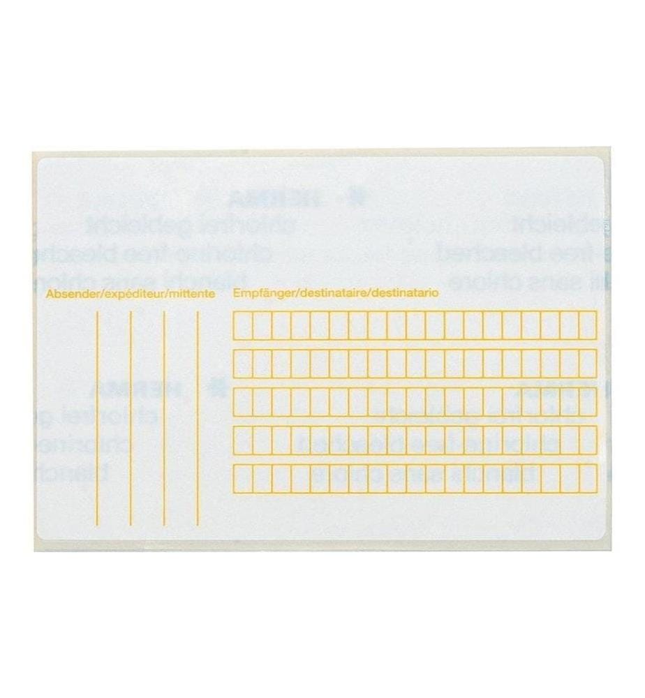 HERMA - Stickers Adressetiketten für Pakete 118 x 80 mm, 20 Blatt