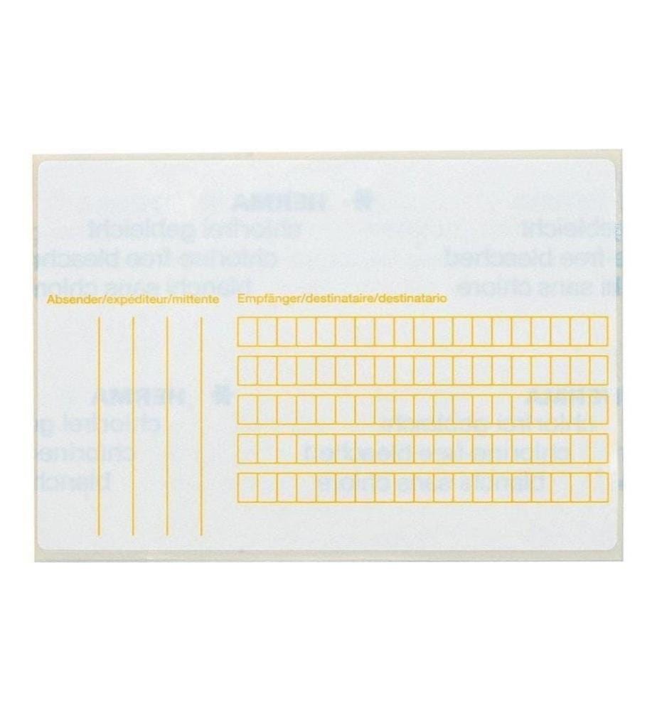 HERMA - Étiquettes d'adresse pour les paquets 118 x 80 mm, 500 Feuille