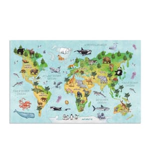 HERMA - Sous-main Carte du monde 55 x 35 cm