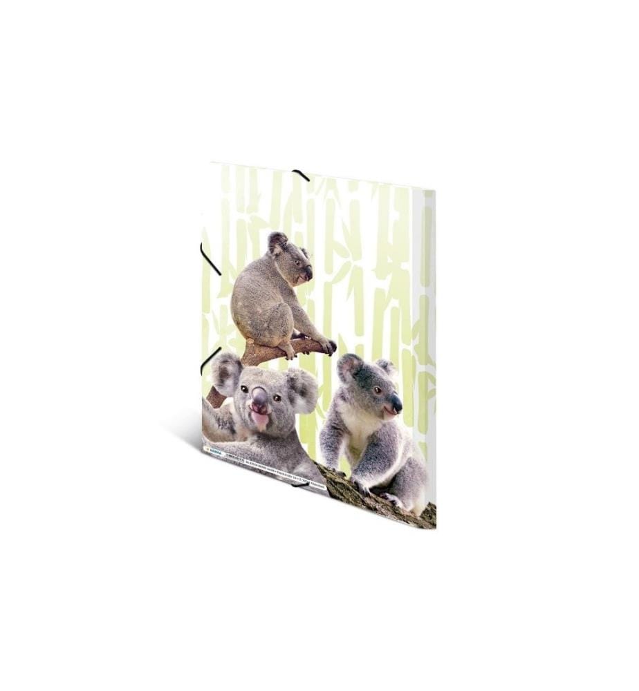 HERMA - Gummibandmappe Koala A4, Mehrfarbig