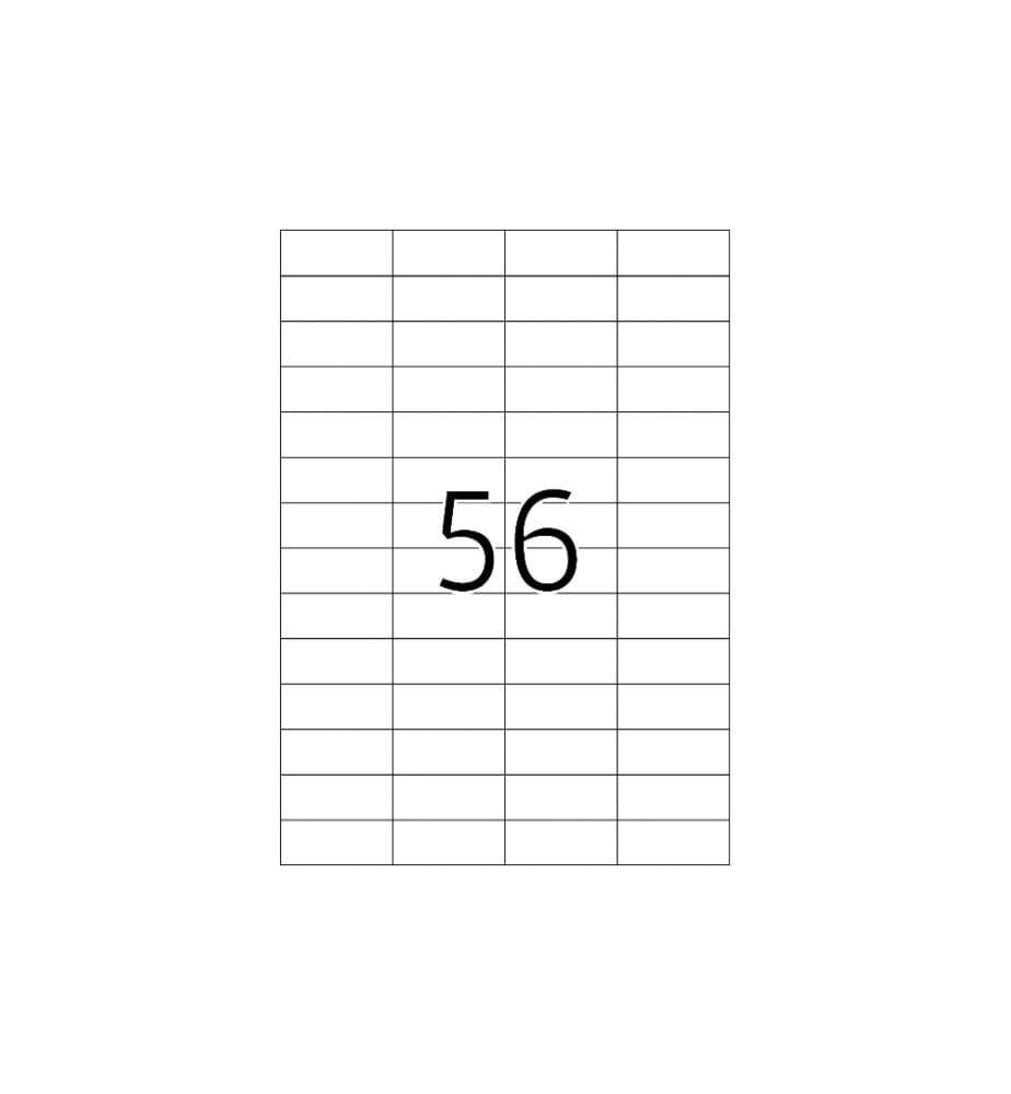 HERMA - Universal-Etiketten Premium 4609 52.5 x 21.2 mm, 200 Blatt