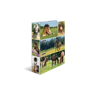HERMA - Dossier Prairie pour chevaux 7 cm, Multicolore