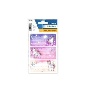 HERMA - Stickers Étiquettes scolaires Licorne