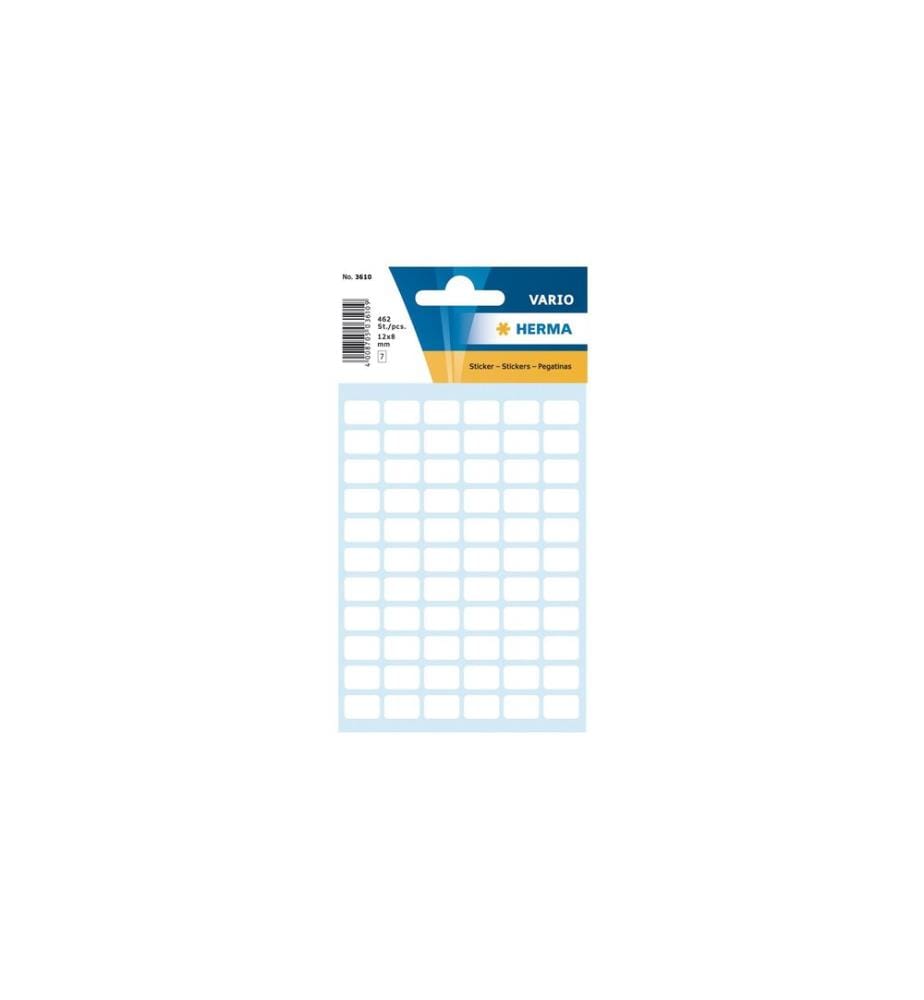 HERMA - Stickers Vielzweck-Etiketten 0.8 x 1.2 cm, 462 Etiketten