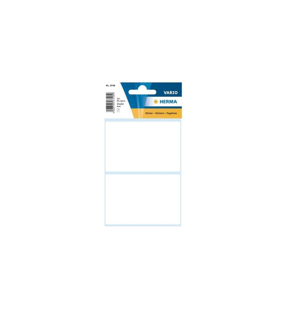 HERMA - Stickers Vielzweck-Etiketten 5.5 x 8.2 cm, 14 Etiketten