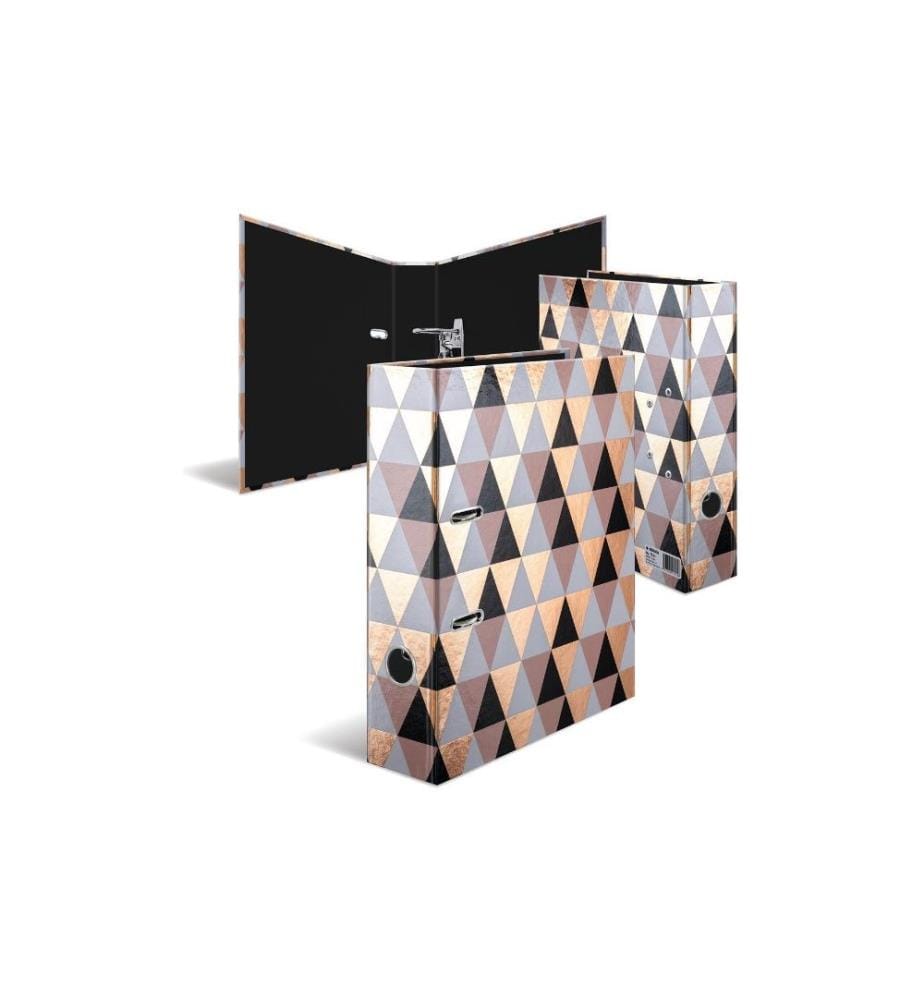 HERMA - Ordner Abstract A4 7 cm, Hellbraun