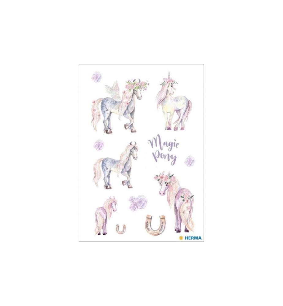 HERMA - Stickers Motivsticker Magic Pony, 2 Blatt
