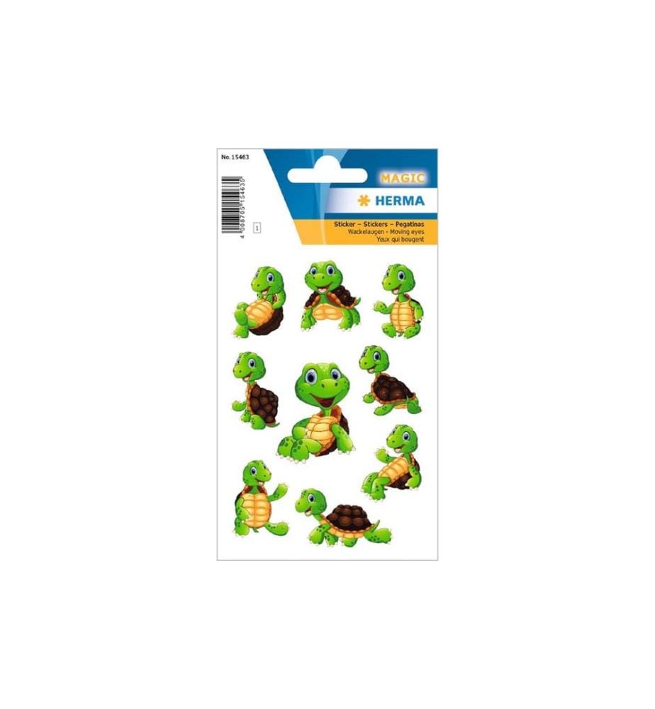 HERMA - Stickers Autocollant à motif Little Turtle, 1 feuilles