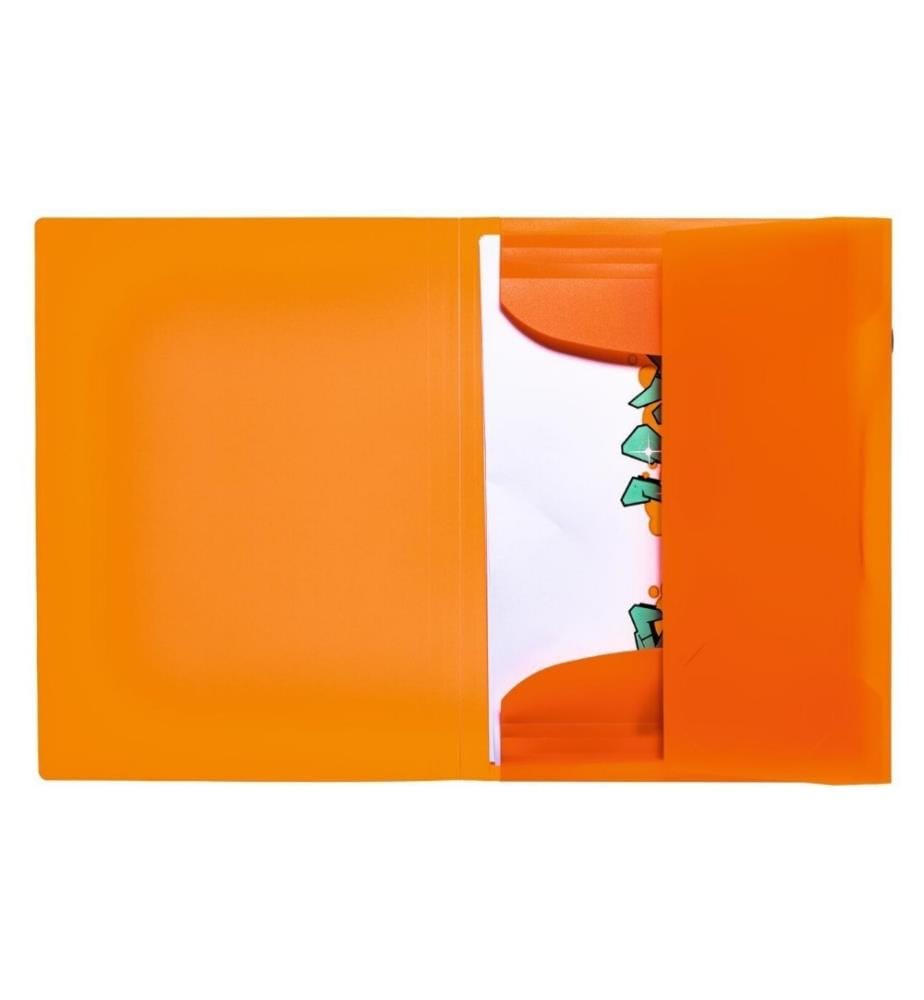 HERMA - Gummibandmappe Neon Neonorange