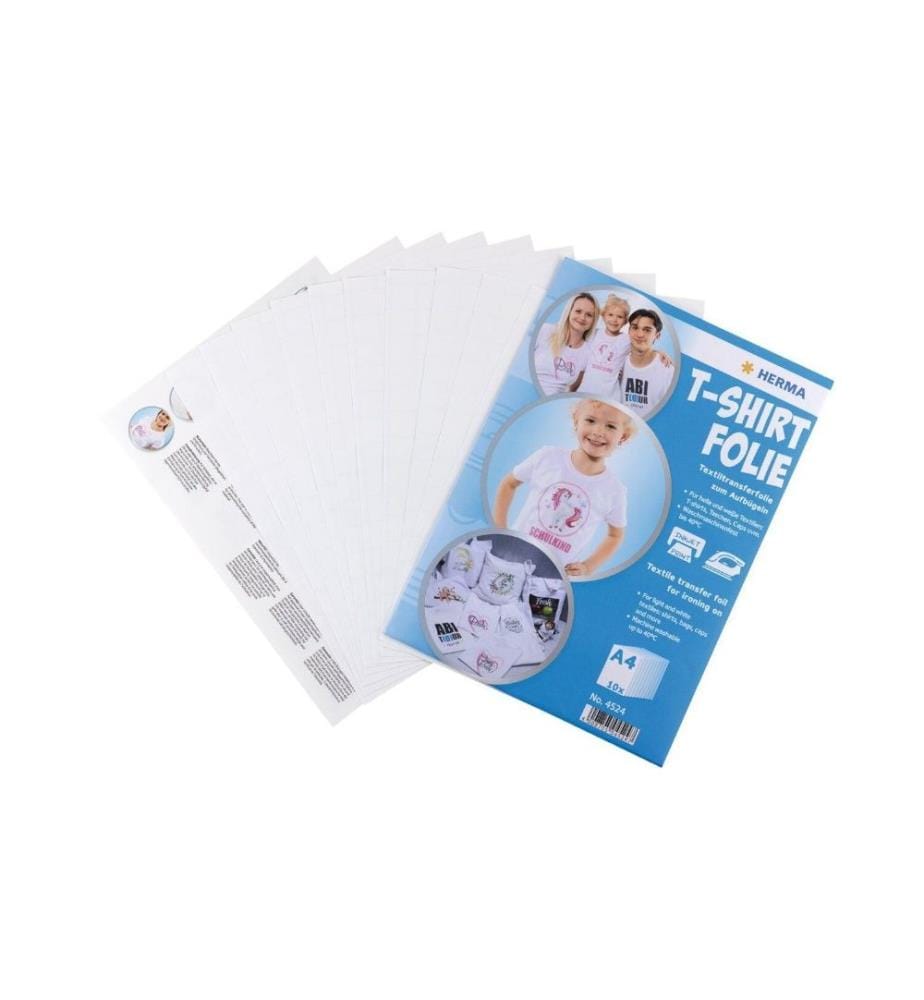 HERMA - Film thermocollant A4, 10 Pièce/s, Blanc