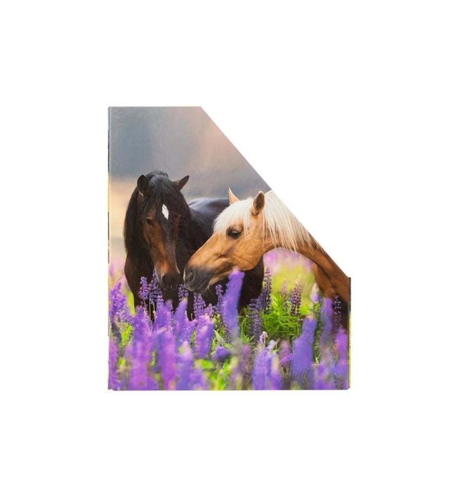 HERMA - Porte-revue Prairie pour chevaux A4 Vert