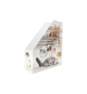 HERMA - Stehsammler Katzen A4 Gelb