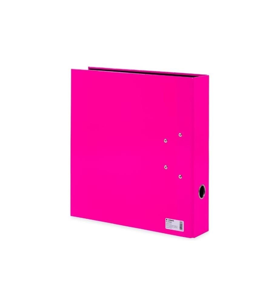 HERMA - Ordner A4 7 cm, Neonpink