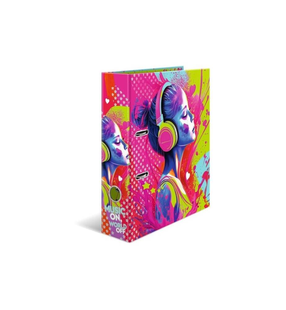 HERMA - Dossier Music Girl A4, 7 cm