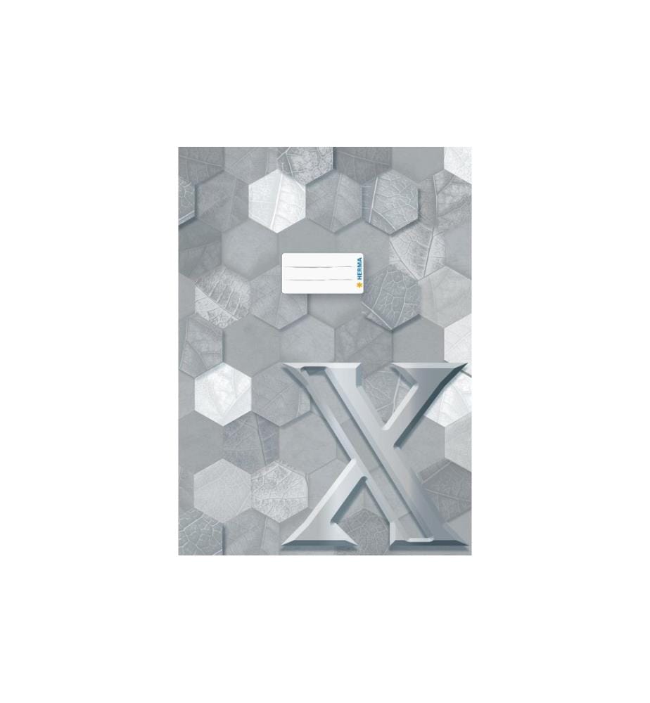 HERMA - Protège-cahier X A4 gris