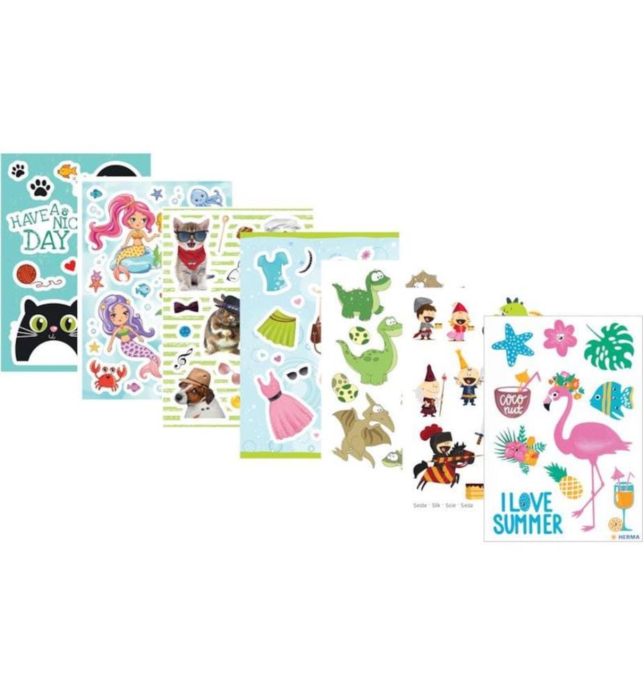 HERMA - Stickers Motivsticker Gesichter 24 Stück