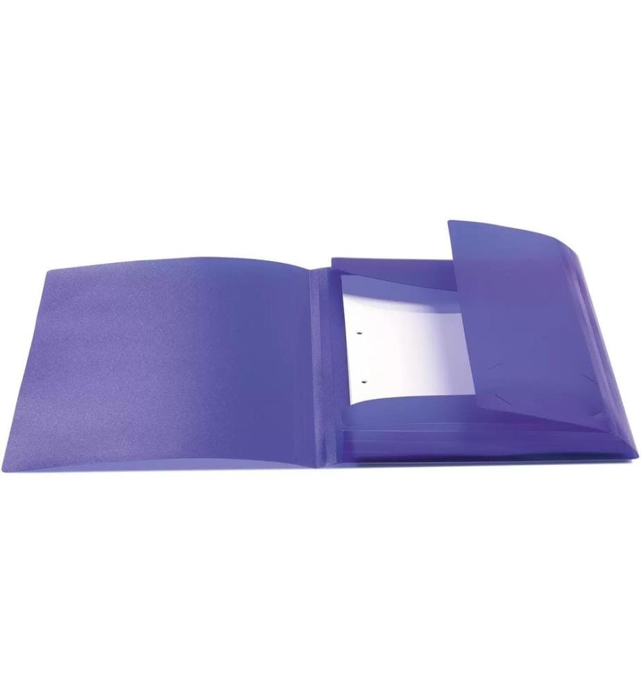 HERMA - Chemise à rabats A4 PP translucide Violet