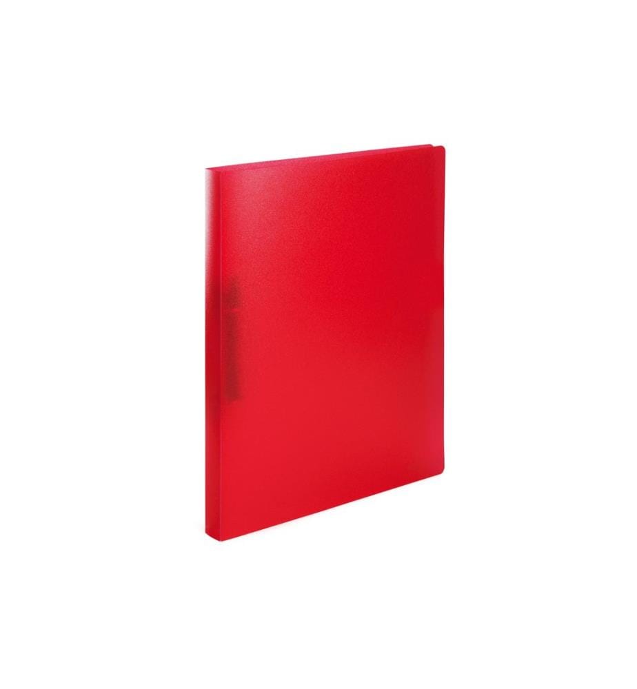 HERMA - Ringbuch A4 transluzent Rot 2D-Ring Mechanik