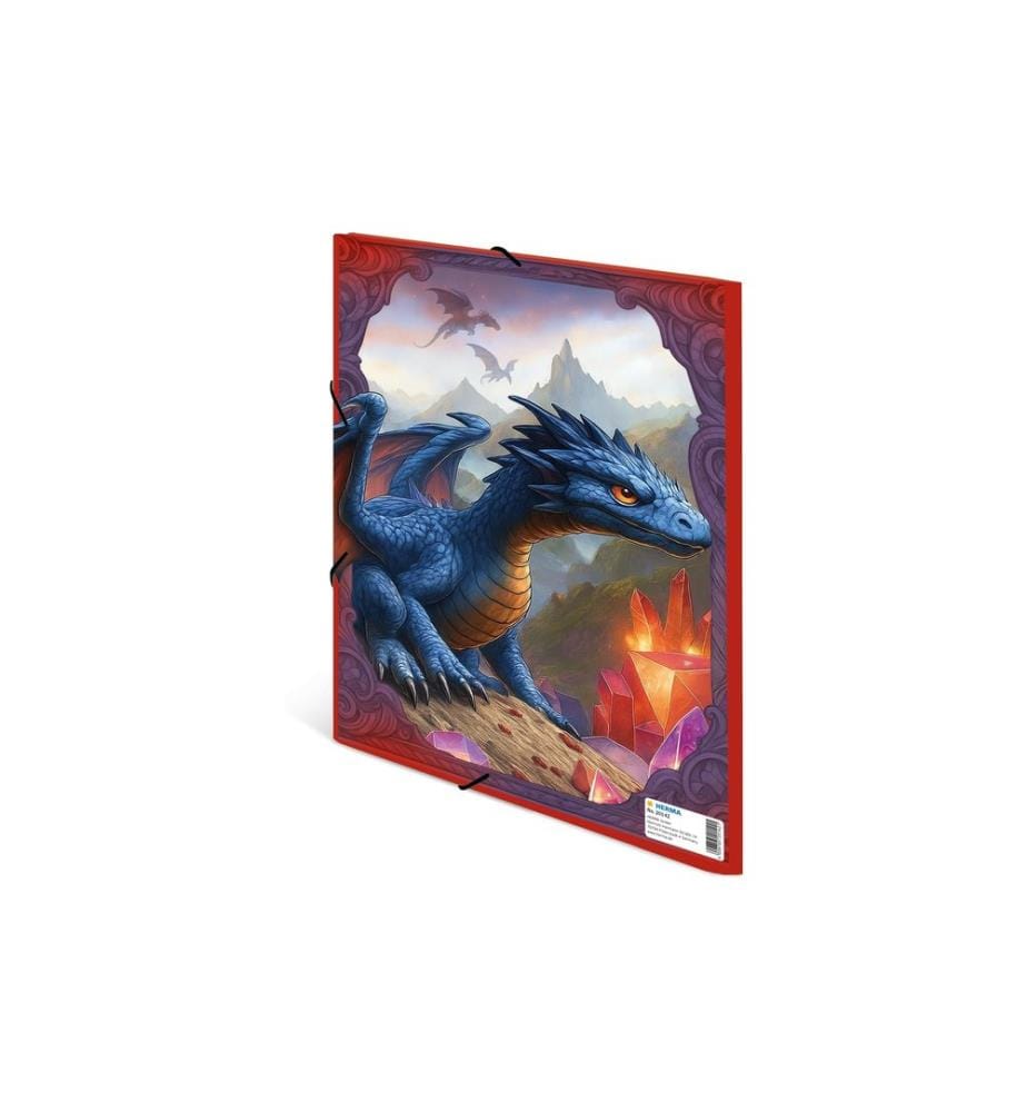 HERMA - Dossier de dessin A4 Dragon Bleu