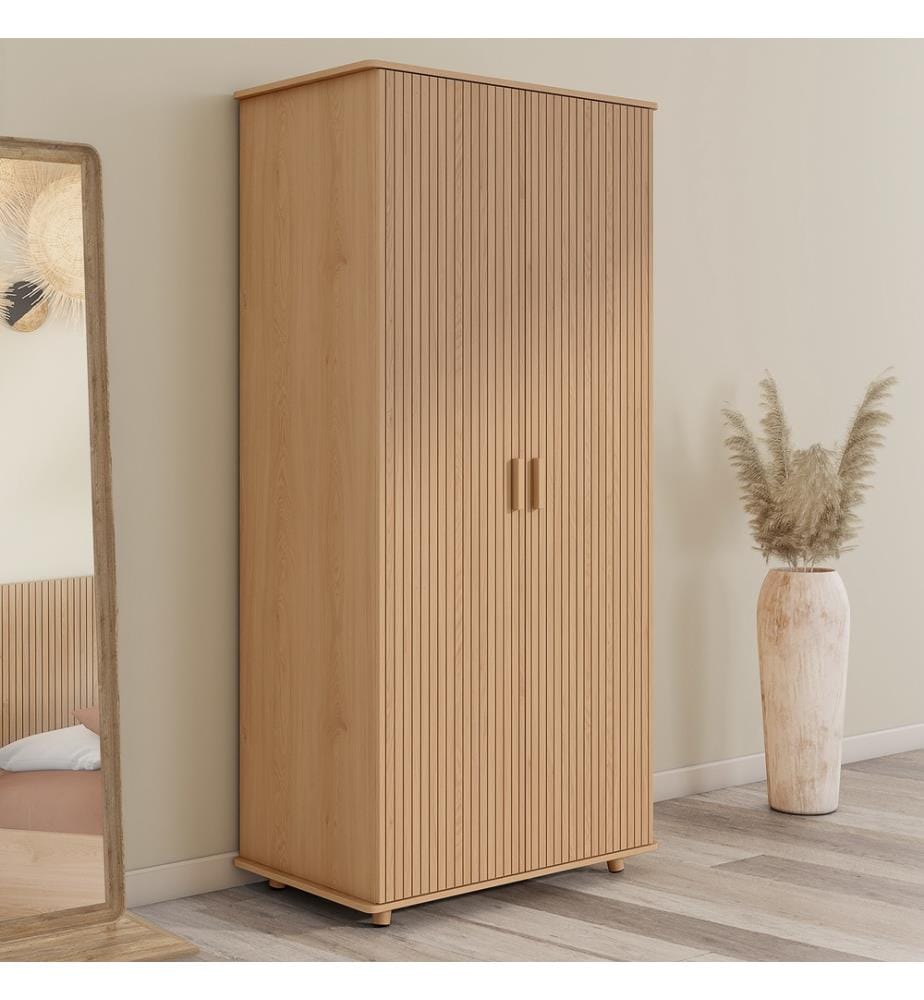 Albane 2-door closet - Brown