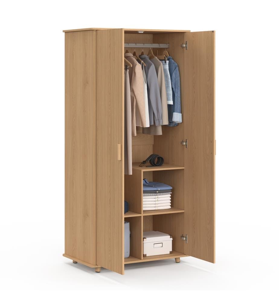 Albane 2-door closet - Brown
