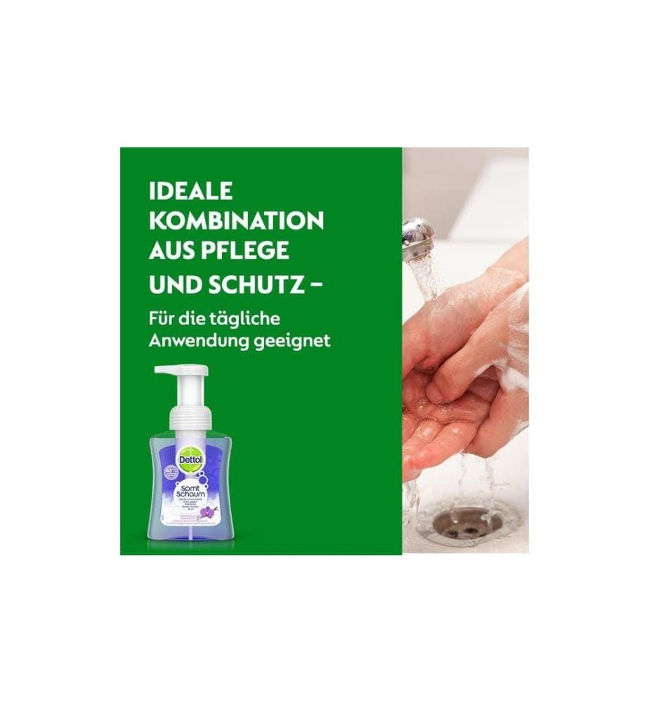 DETTOL - Savon mousse à la vanille Orchidée