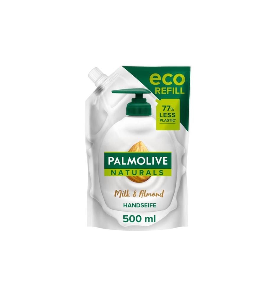 Palmolive - Flüssigseife Naturals Milch und Mandel 500 ml Nachfüllbeutel