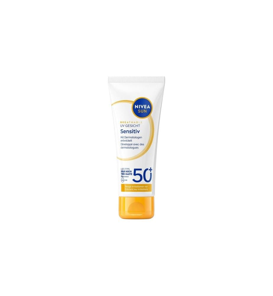 NIVEA SUN - Sonnencreme UV Face Sensitive LSF 50+ 40 ml