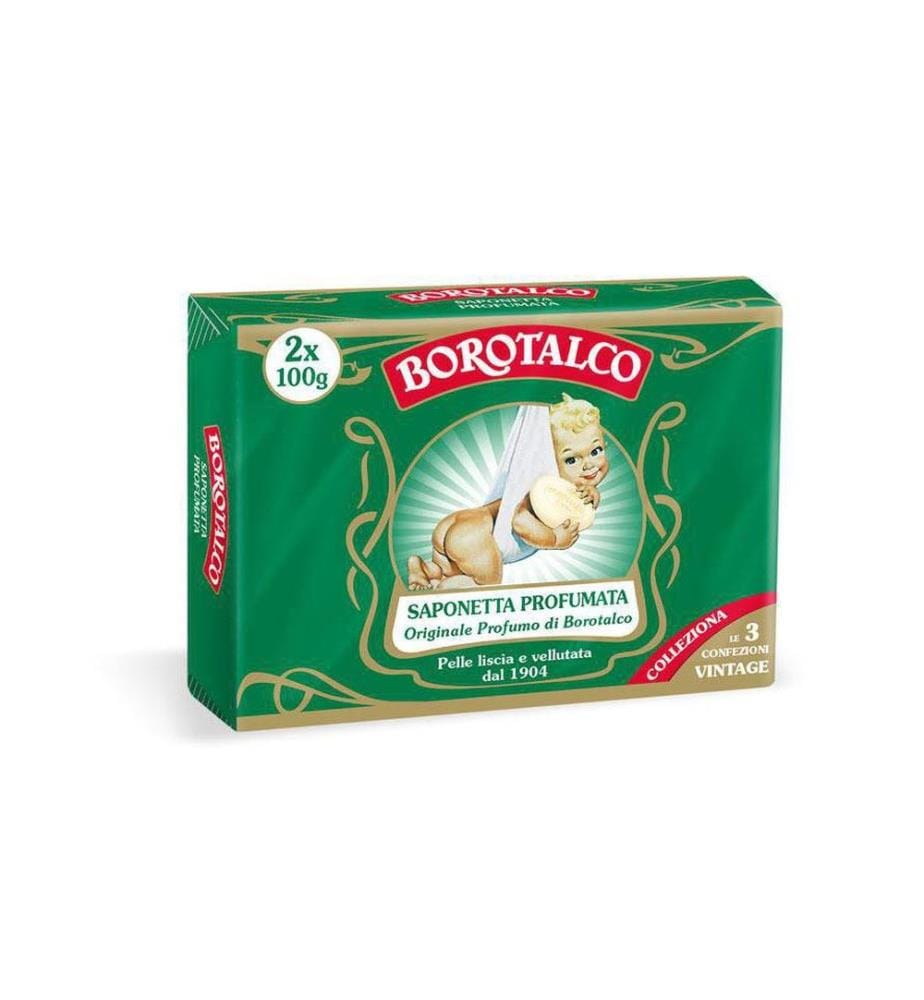 Borotalco - Savon pour les mains   2 x 100 g