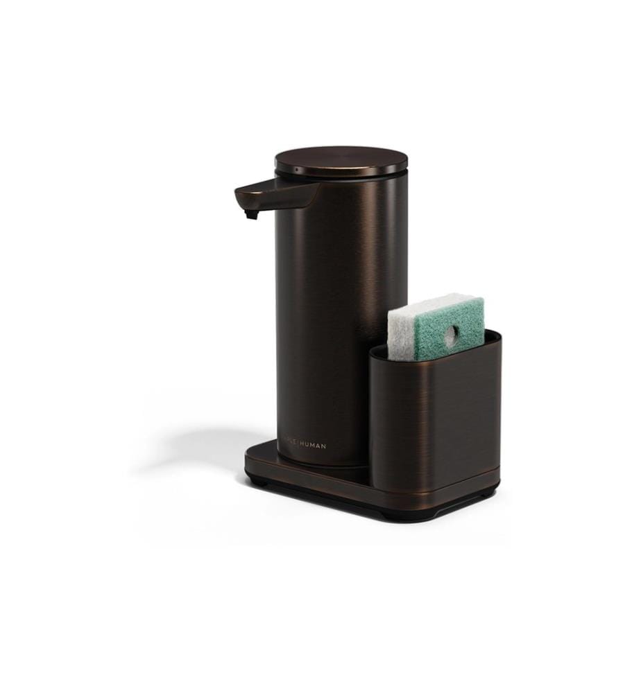 SIMPLEHUMAN - Sensorspender mit Caddy 414 ml, Bronze