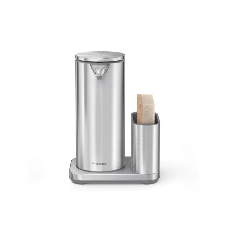 SIMPLEHUMAN - Dispenser a sensore con custodia 414 ml, argent
